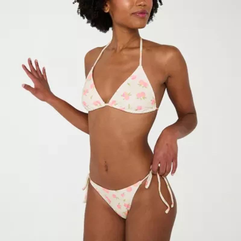 Forever 21 Womens Adjustable Straps Dots Juniors Bralette Bikini Swimsuit Top