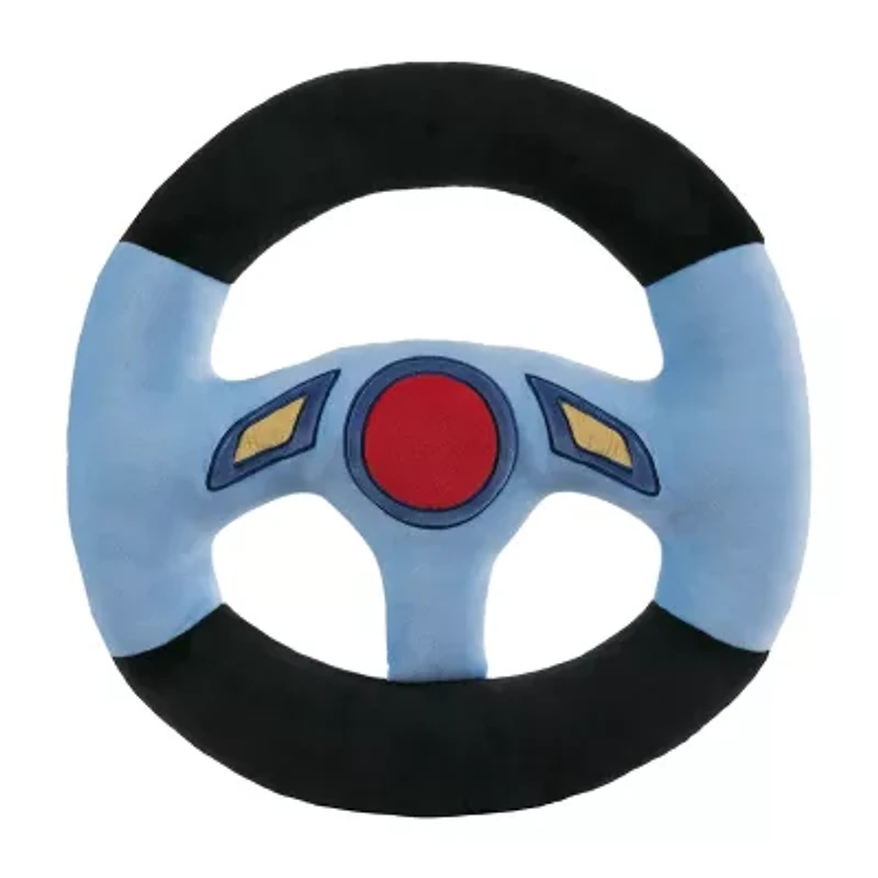 INK+IVY Kids Steering Wheel Throw Pillow