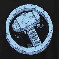 Thor Rock Icon Womens Crew Neck Short Sleeve Classic Fit Graphic T-Shirt