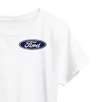 1970 Ford Bronco American Womens Crew Neck Short Sleeve Classic Fit Graphic T-Shirt