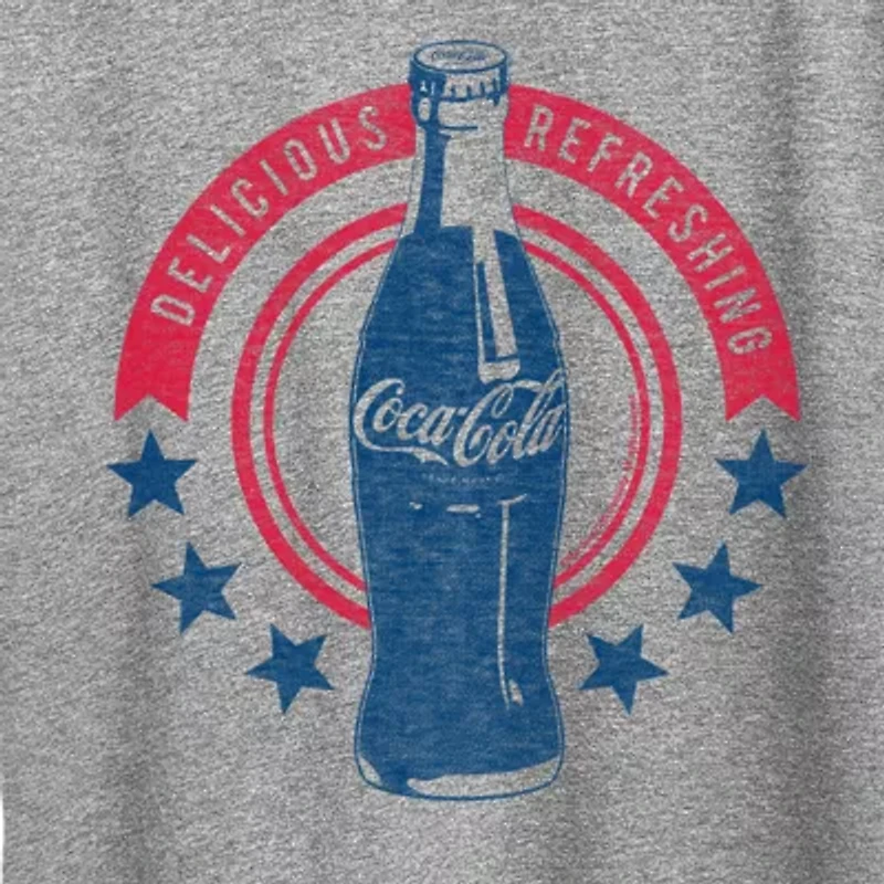 Cola Stars Delicious Refreshing Womens Crew Neck Short Sleeve Classic Fit Graphic T-Shirt