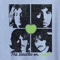 January 2025 Beatles Grid Womens Crew Neck Short Sleeve Classic Fit The Graphic T-Shirt