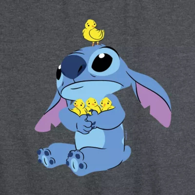 Stitch And Chicks Womens Crew Neck Sleeveless Tank Top