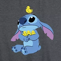 Stitch And Chicks Womens Crew Neck Sleeveless Tank Top