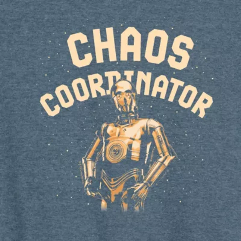 Chaos Coordinator C3po Womens Scoop Neck Sleeveless Star Wars Tank Top