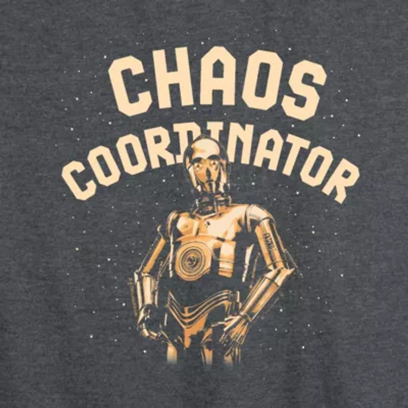 Chaos Coordinator C3po Womens Scoop Neck Sleeveless Star Wars Tank Top
