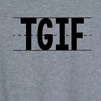 Teacher Tgif Womens Crew Neck Sleeveless Tank Top