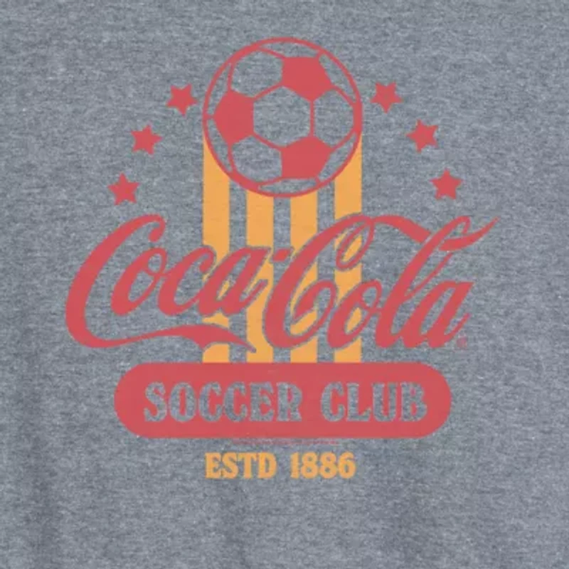 Coca Cola Soccer Club Womens Scoop Neck Sleeveless Tank Top