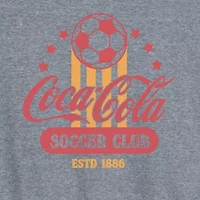Coca Cola Soccer Club Womens Scoop Neck Sleeveless Tank Top