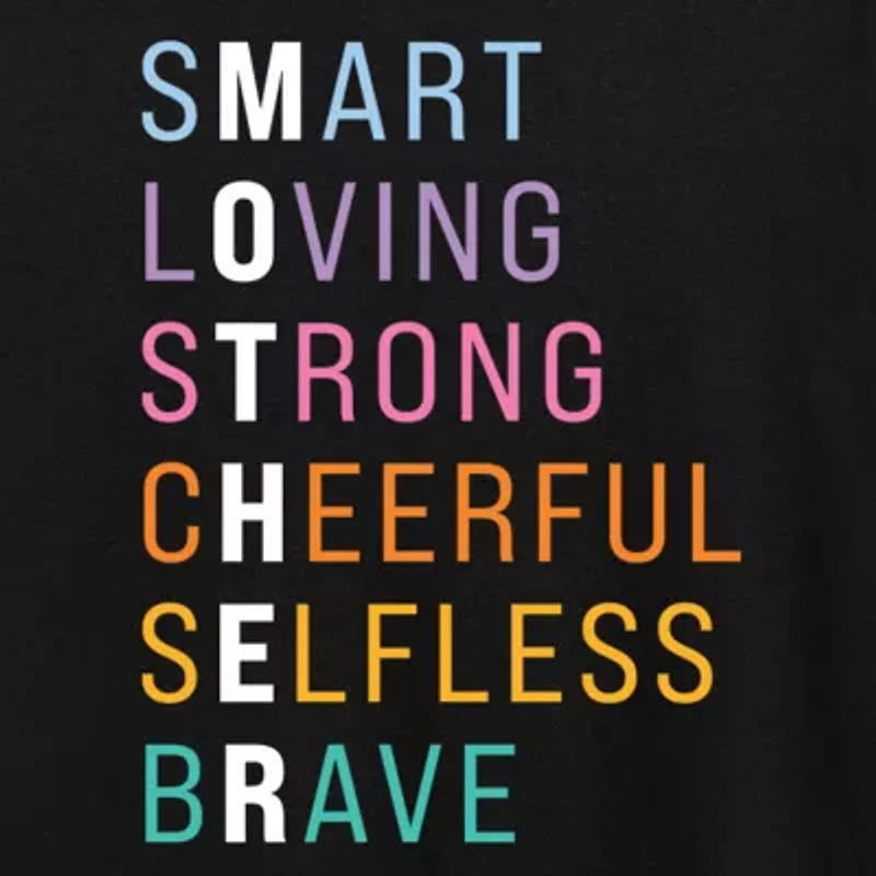 Mother Anagram Womens Crew Neck Short Sleeve Classic Fit Graphic T-Shirt
