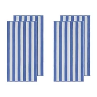 Oceanfront Resort Classic Cabana Stripe 4-pc. Beach Towel