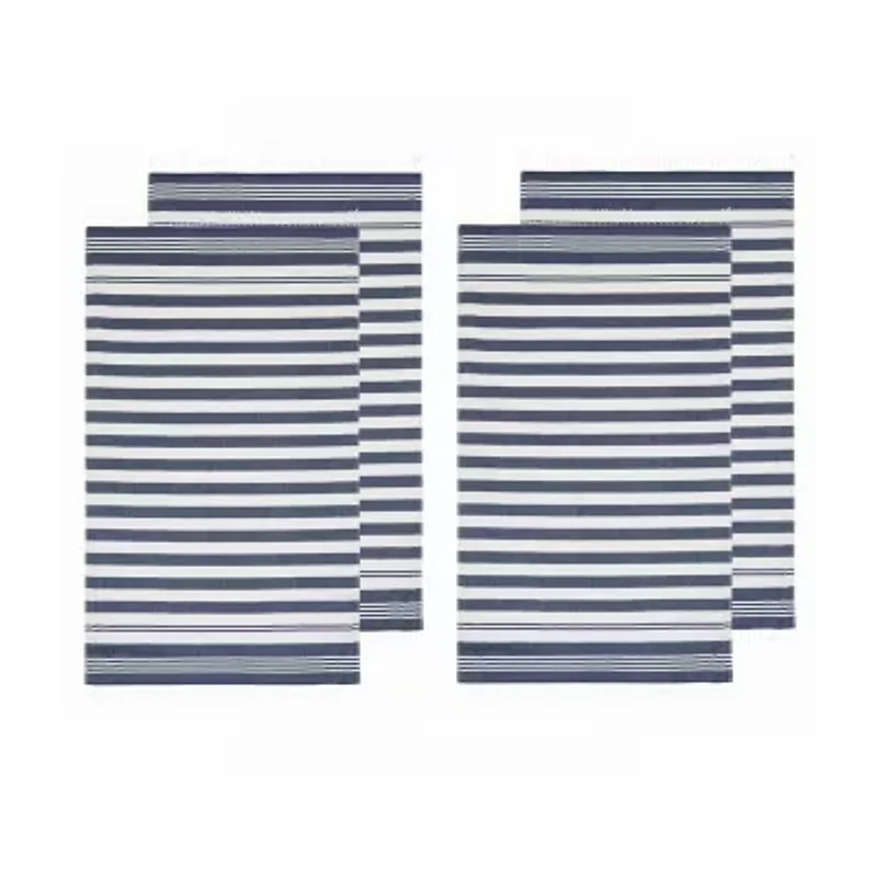 Oceanfront Resort Salty Stripe Turkish Sand Free 4-pc. Beach Towel