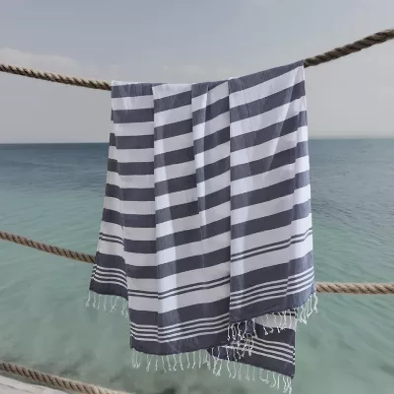 Oceanfront Resort Salty Stripe Turkish Sand Free 4-pc. Beach Towel