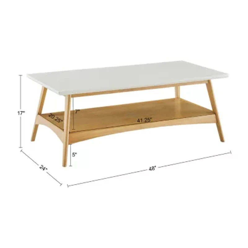 Madison Park Avalon Living Room Collection Storage Coffee Table