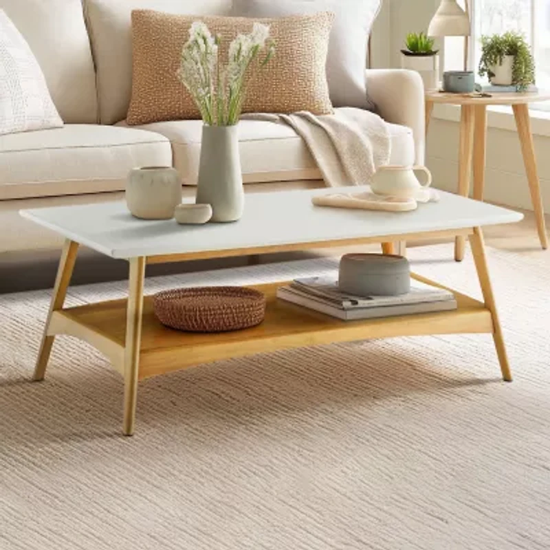 Madison Park Avalon Living Room Collection Storage Coffee Table