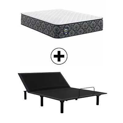 The Serta Perfect Sleeper Mondale 13" Firm Tight Top - Mattress + Adjustable Base
