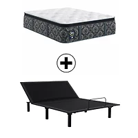 The Serta Perfect Sleeper Autumndale 15" Plush Pillow Top - Mattress + Adjustable Base