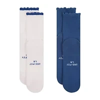 Nike Womens 2 Pair Crew Socks