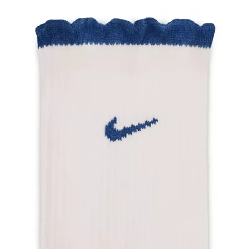 Nike Womens 2 Pair Crew Socks