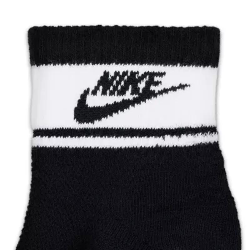 Nike Unisex Adult 3 Pair Quarter Ankle Socks