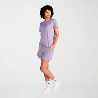 PUMA Womens Crew Neck Short Sleeve Active T-Shirt