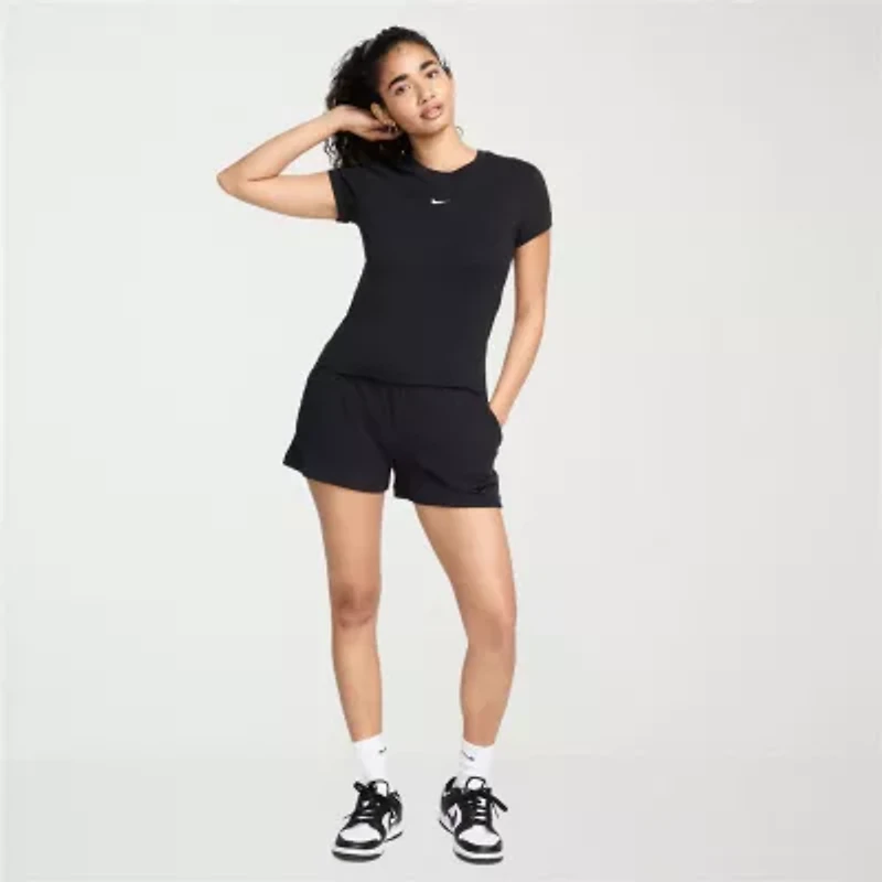 Nike Womens Crew Neck Short Sleeve T-Shirt