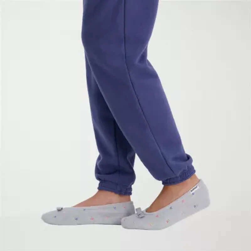 Isotoner Microterry Womens Ballerina Slippers