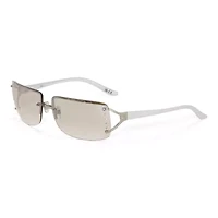 Mixit Rimless Womens Uv Protection Sunglasses