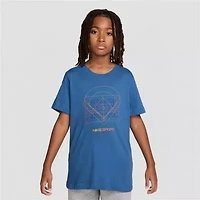Nike Big Kid Unisex Crew Neck Short Sleeve Regular Fit Graphic T-Shirt