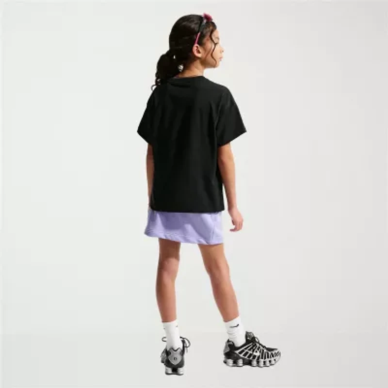 Nike Big Kid Unisex Crew Neck Short Sleeve Regular Fit Graphic T-Shirt