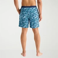 Free Country Mens Quick Dry Camouflage Swim Shorts