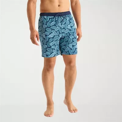 Free Country Mens Quick Dry Camouflage Swim Shorts