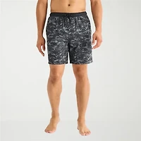 Free Country Mens Quick Dry Camouflage Swim Shorts