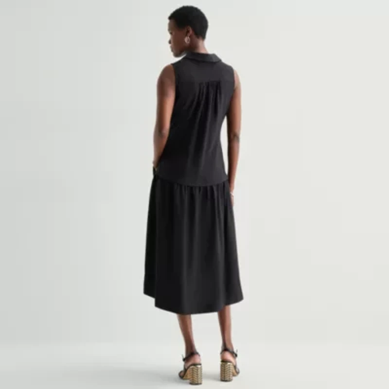 52seven Womens Sleeveless Maxi Dress