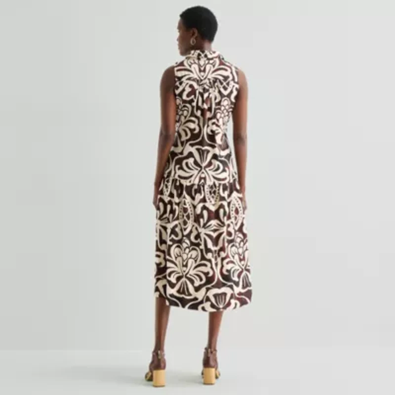 52seven Womens Sleeveless Maxi Dress