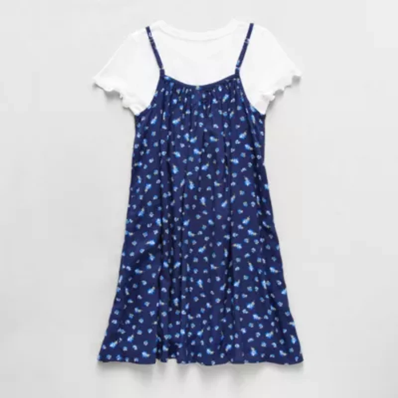 Thereabouts Little & Big Kid Girls 2-pc. Sleeveless A-Line Dress