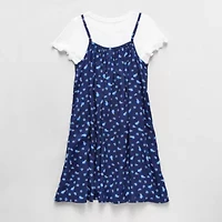 Thereabouts Little & Big Kid Girls 2-pc. Sleeveless A-Line Dress