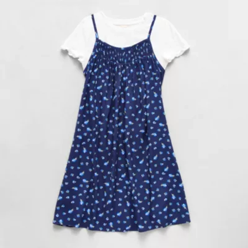 Thereabouts Little & Big Kid Girls 2-pc. Sleeveless A-Line Dress