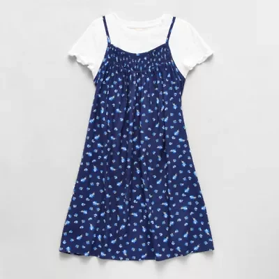 Thereabouts Little & Big Kid Girls 2-pc. Sleeveless A-Line Dress