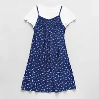 Thereabouts Little & Big Kid Girls 2-pc. Sleeveless A-Line Dress