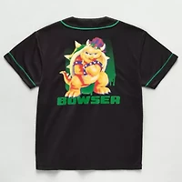 Little & Big Kid Boys V Neck Super Mario Bowser Short Sleeve Jersey