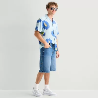 Arizona Baggy Fit Mens 12" Denim Short