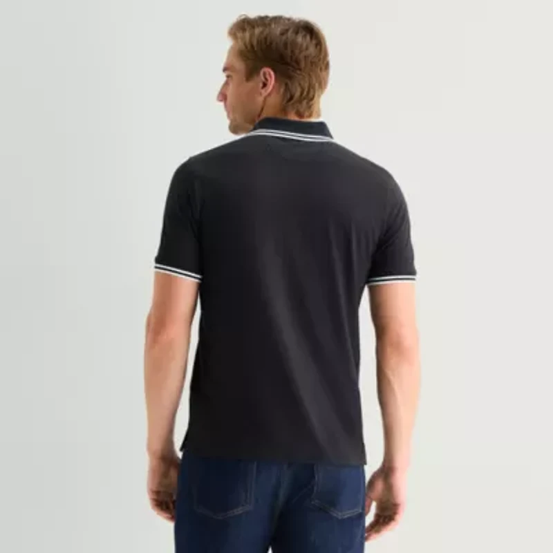 U.S. Polo Assn. Performance Interlock Mens Classic Fit Short Sleeve Shirt