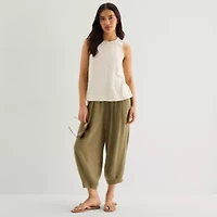 a.n.a Womens Crew Neck Sleeveless Tank Top