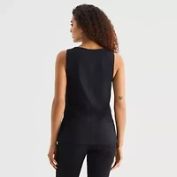 a.n.a Womens Round Neck Sleeveless Tank Top