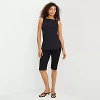a.n.a Womens Round Neck Sleeveless Tank Top
