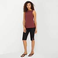 a.n.a Womens Round Neck Sleeveless Tank Top