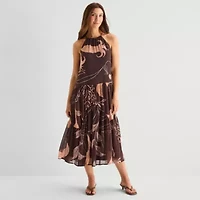 a.n.a Womens Sleeveless Maxi Dress