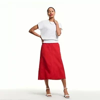 Liz Claiborne Womens Crew Neck Short Sleeve Pullover Sweater