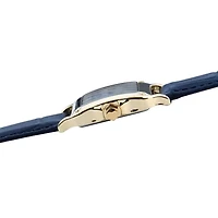Disney Womens Mickey Mouse Black Leather Strap Watch